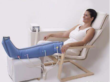 (1)气压疗法:通过规律的充气和放气,使气压均匀地由远端至近端顺序